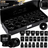 Smūginių galvučių komplektas JCB 1/2" 6k. (8-32 mm)